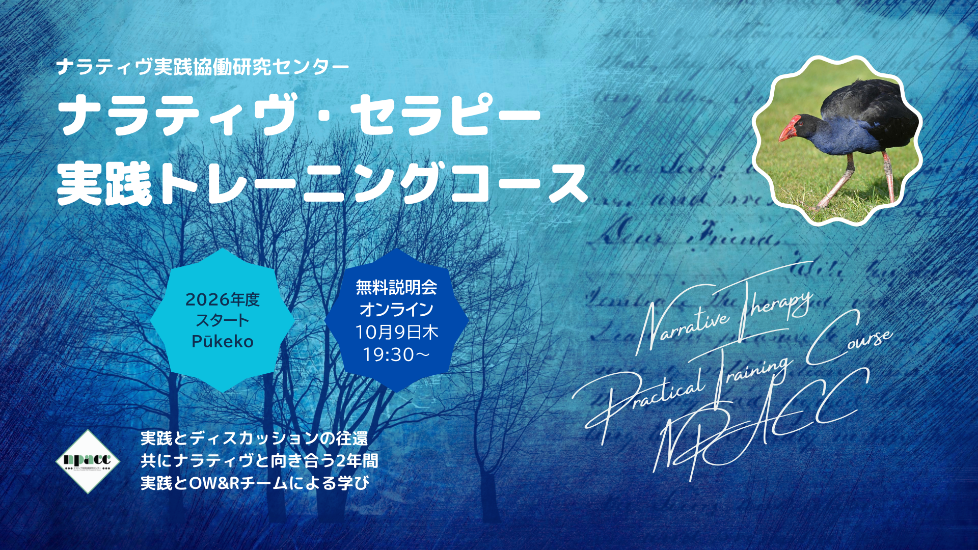 専門訓練を受ける – ナラティヴ実践協働研究センター